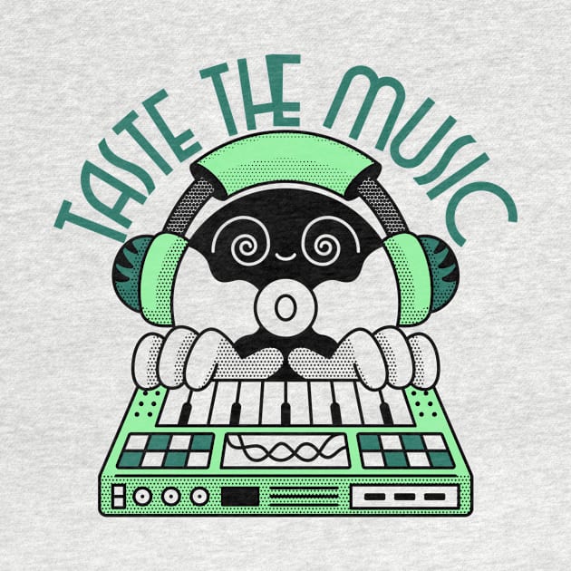 Taste the Music DJ by Mirage Tees